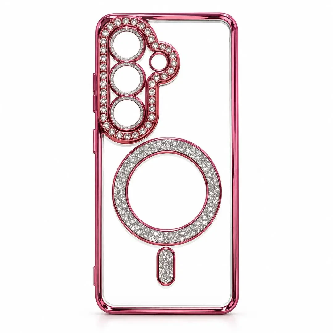 Case S26 Diamond MagSafe Pink
