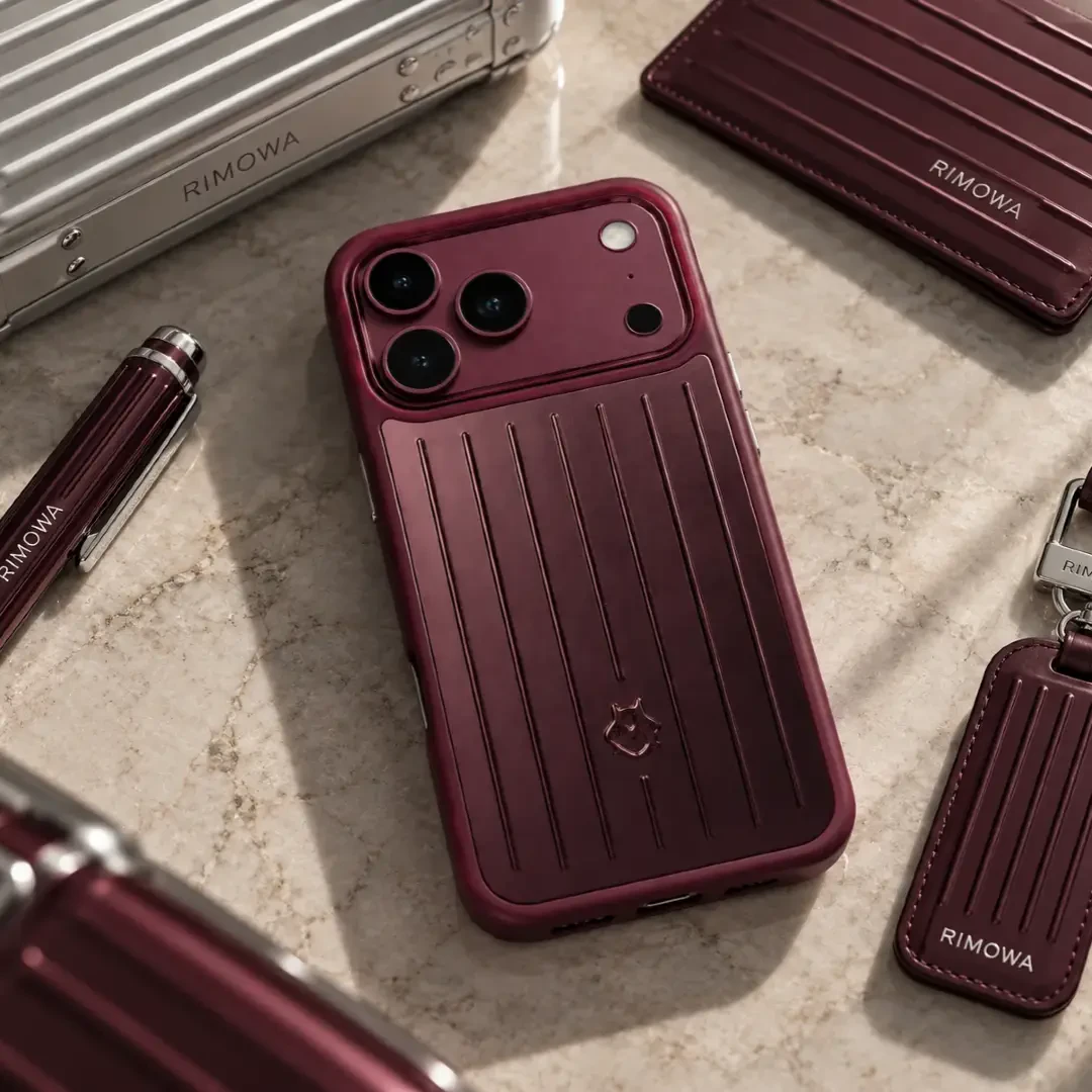 case iPhone 17/18 Pro Rimowa Burgundy