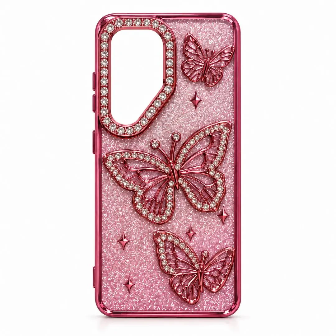 Case S26 Pink Butterfly