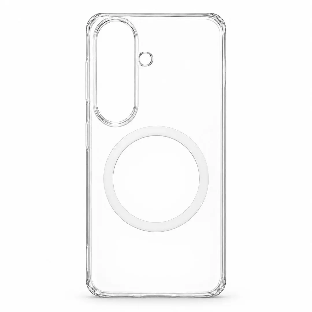 Case S26 MagSafe Transparent Plastik
