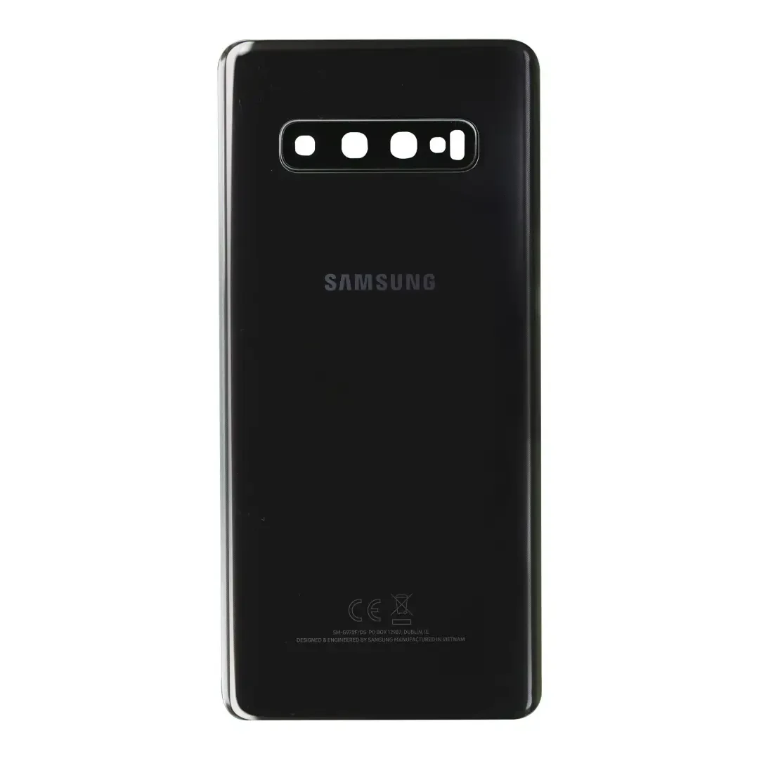 back glass s10+ black