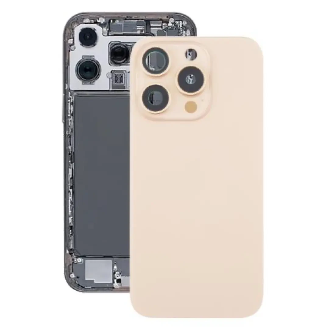 Back Glass 16 Pro Gold