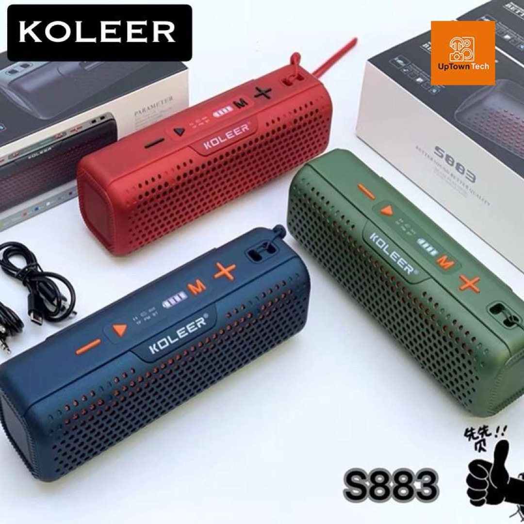 speaker Bluetooth koleer s883
