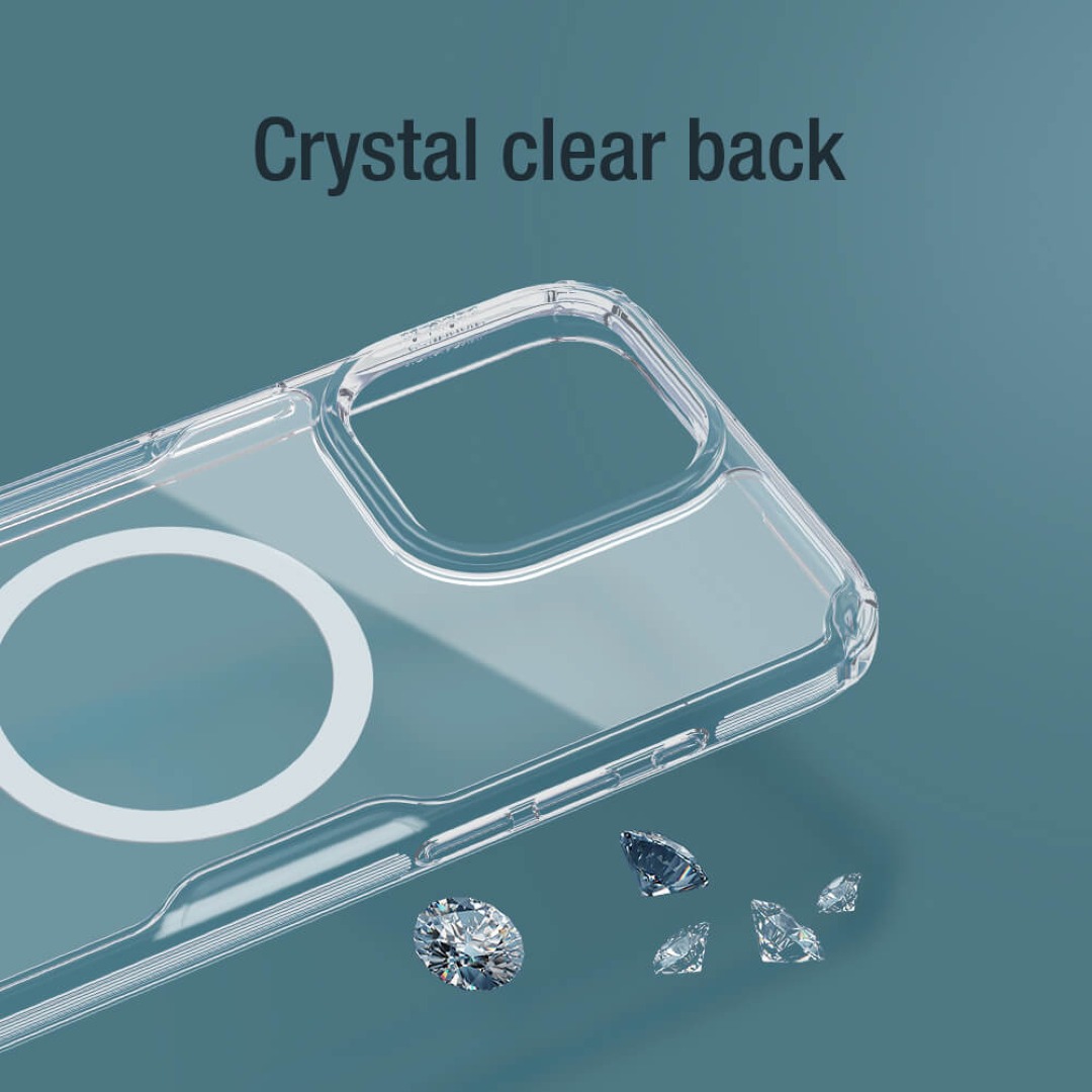 case 15 pro max transparent Magsafe Orgi