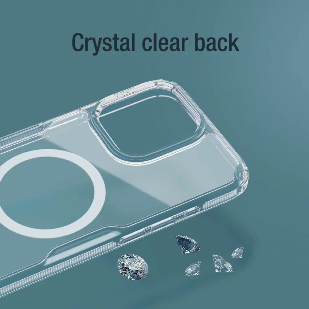 case 15 pro max transparent Magsafe Orgi