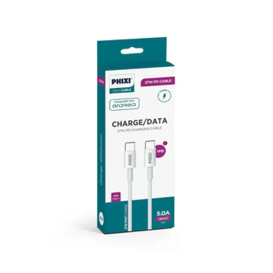 PHIXI CHARGER/DATA 27W PD C-C