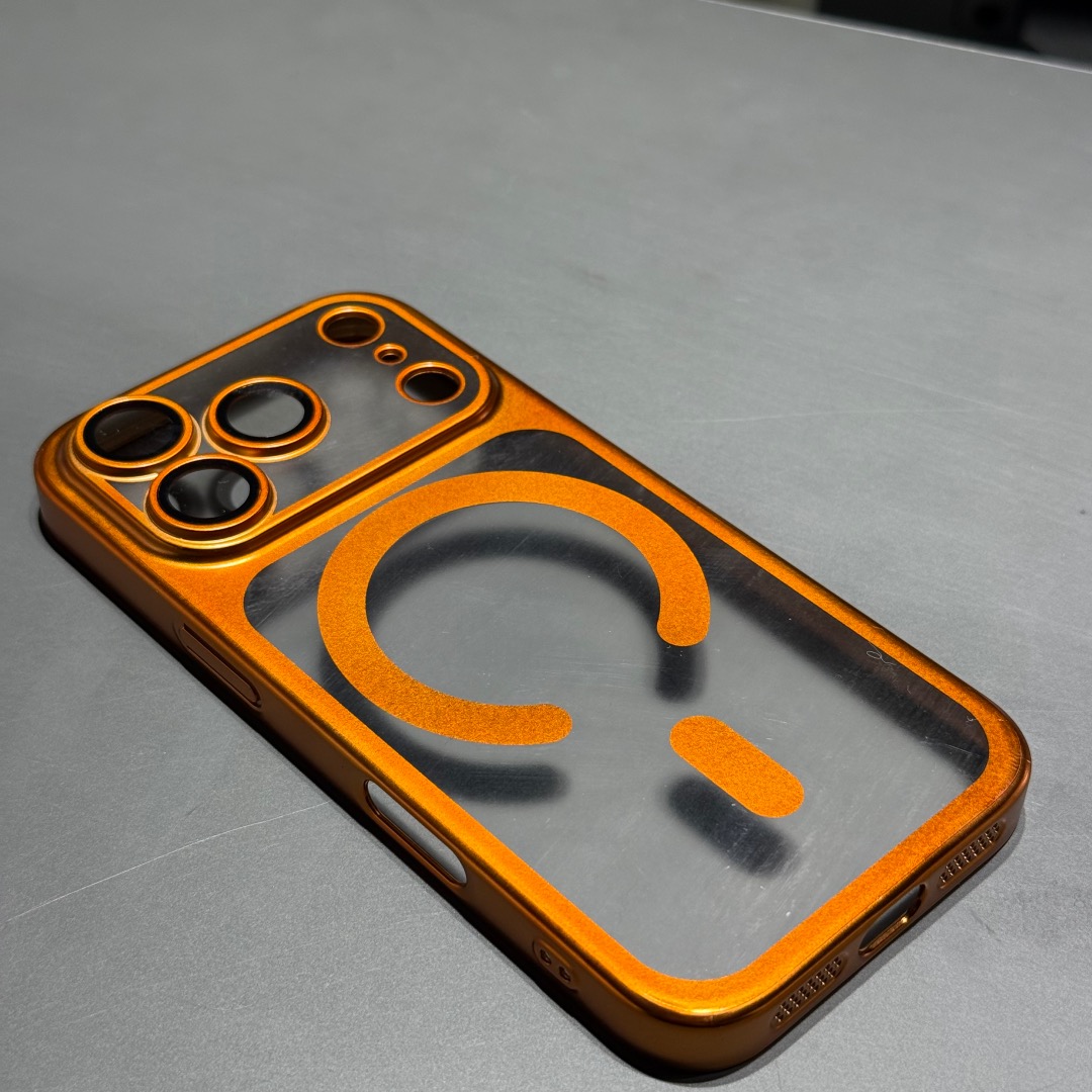 case iphone 17 pro orange magnetic