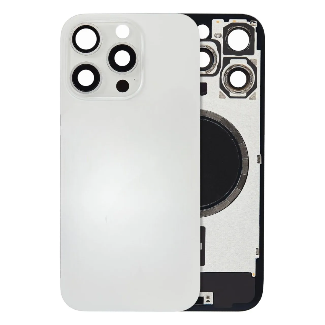 back glass 16 pro white
