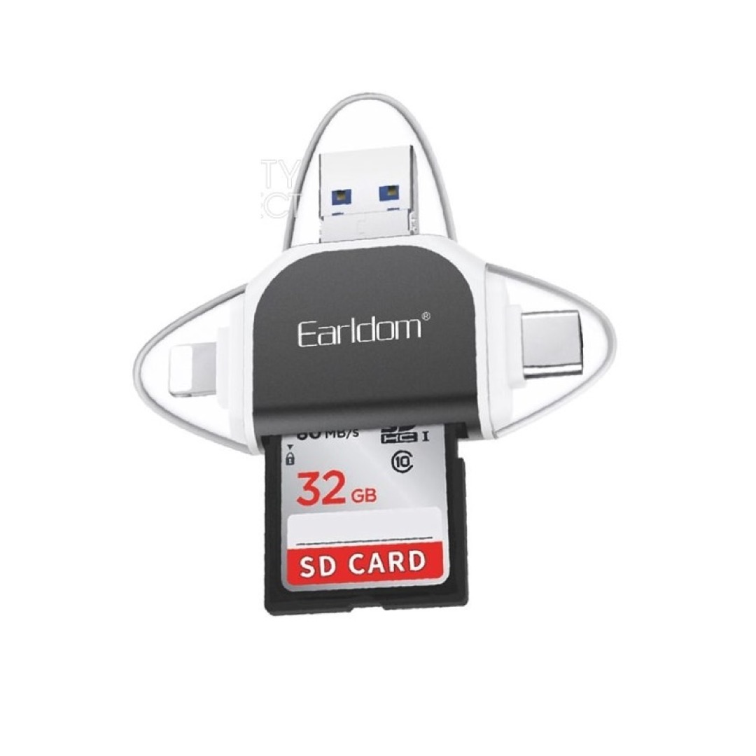 OTG CARD READER 6in1 EARLDOM OT71
