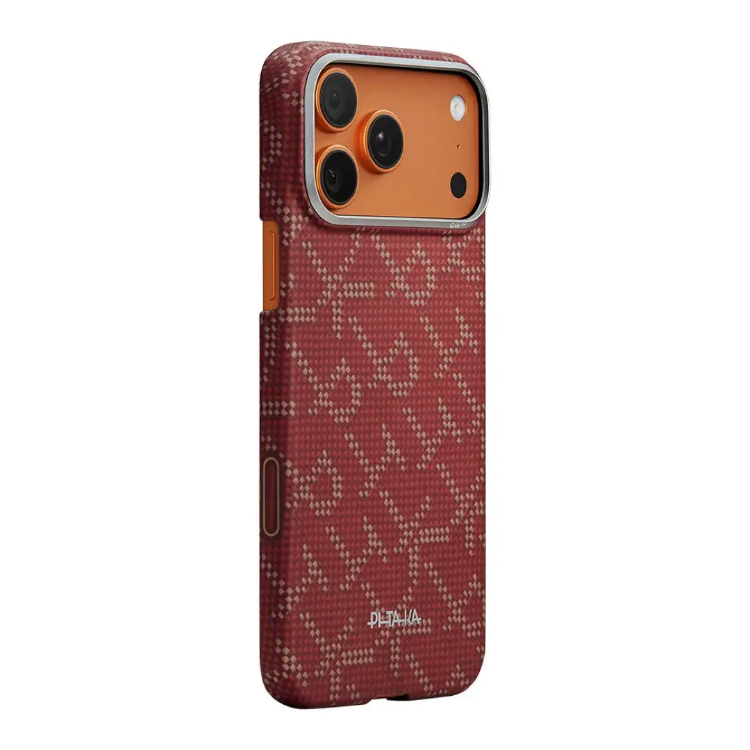 Case iPhone 17 pro PITAKA ORANGE