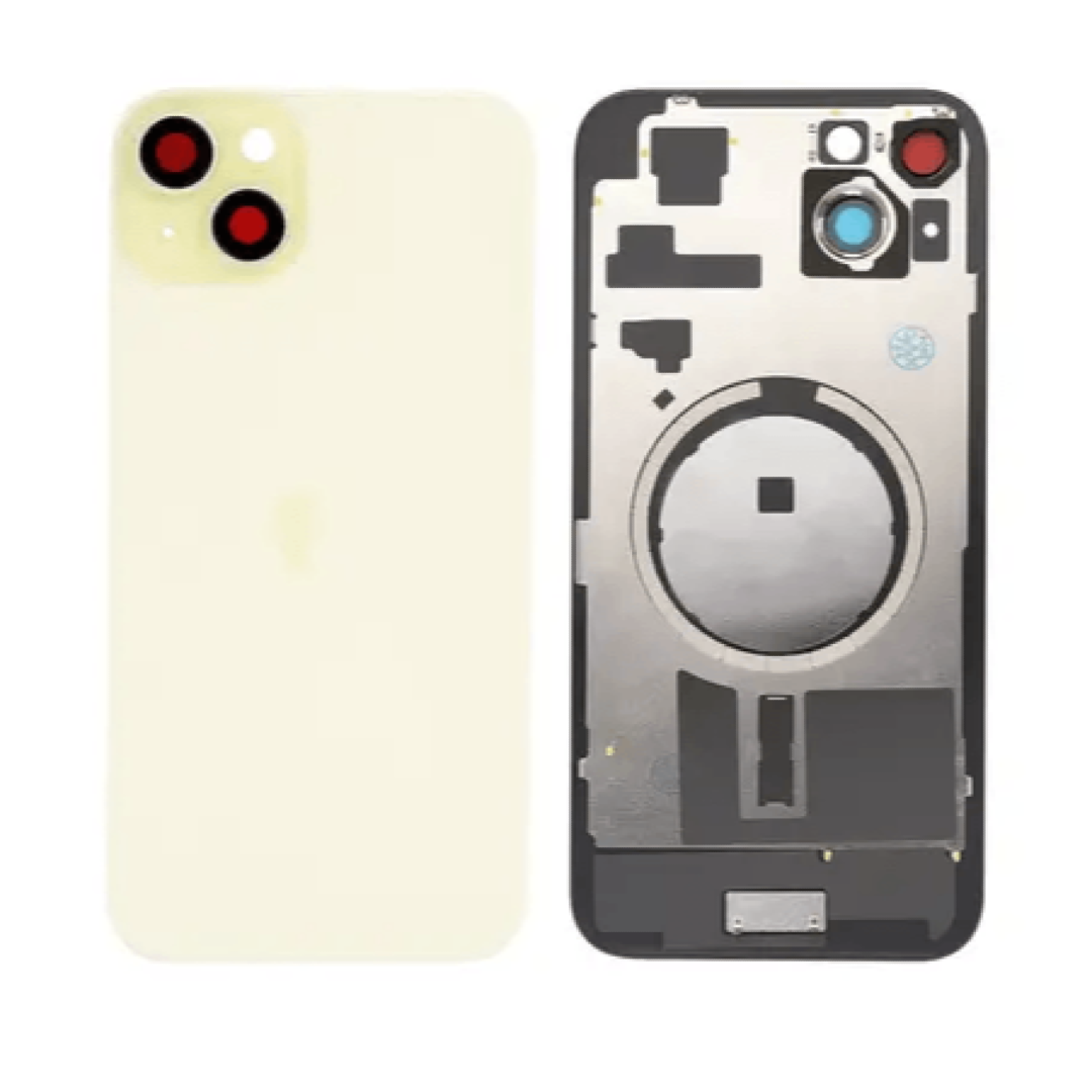 back glass 15 yellow