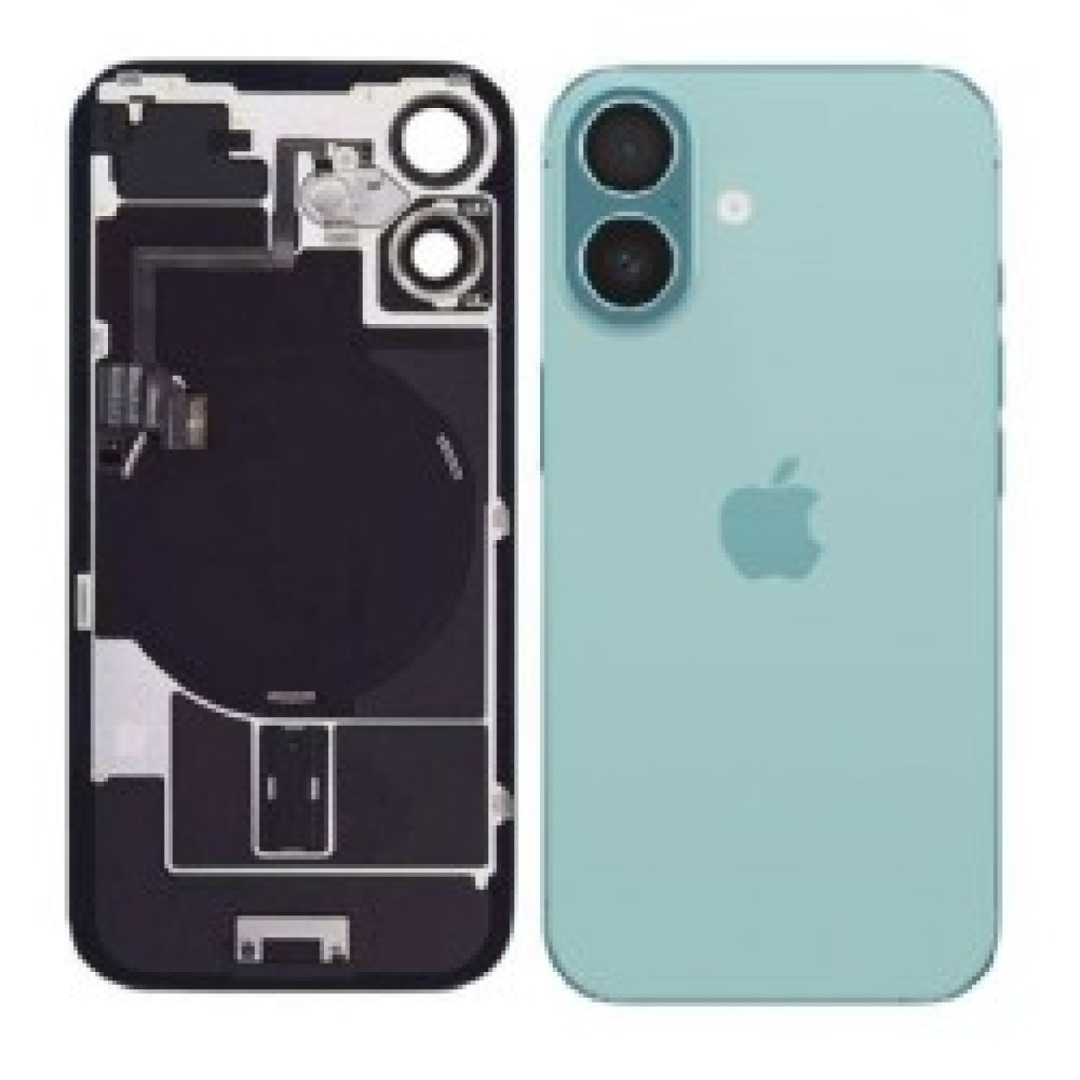 back glass 16 plus teal
