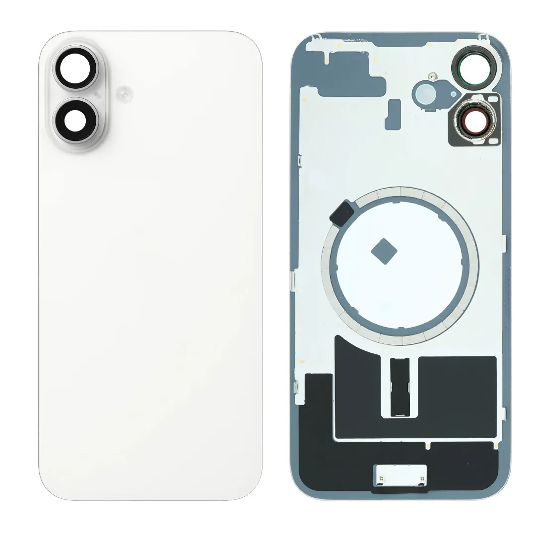 back glass 16 plus white