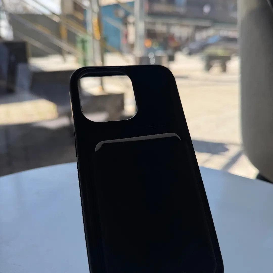 case iphone 13 pro black wallet
