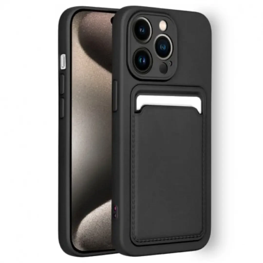 case iPhone 16 pro max black wallet