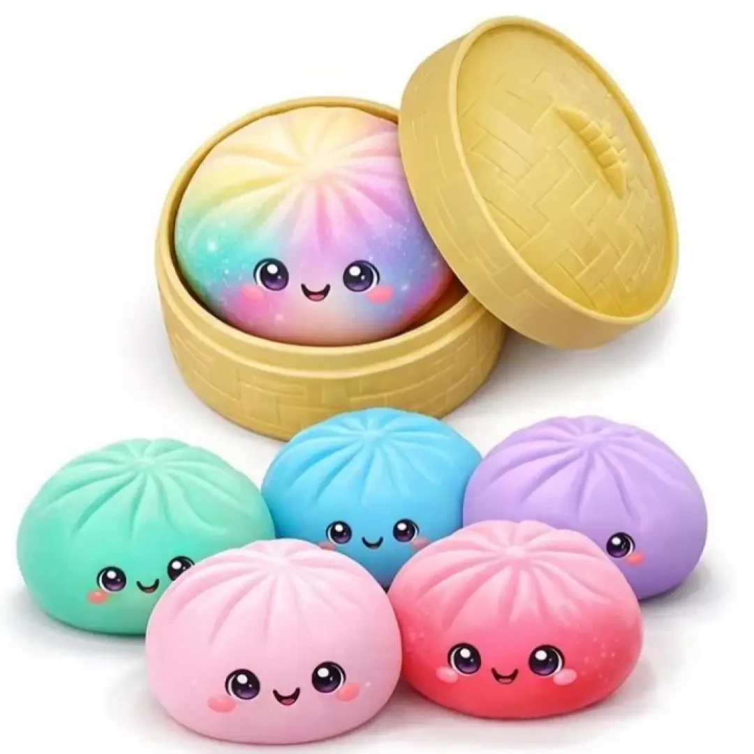 Rainbow Mystery Squishy Dumpling
