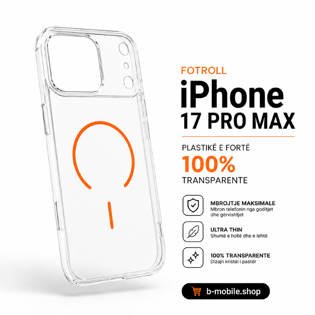 case iphone 17 pro max transparent plastik