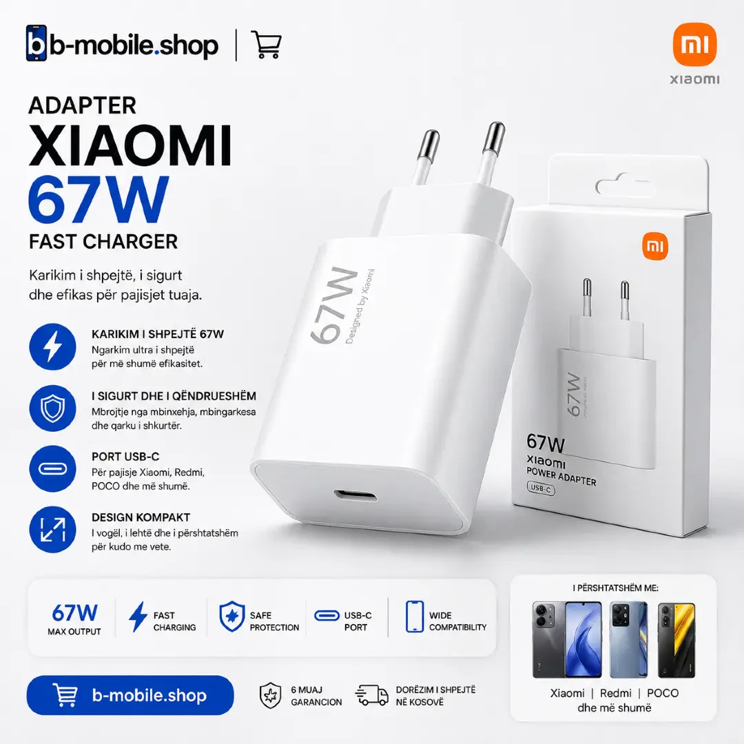 adapter xiaomi 67w