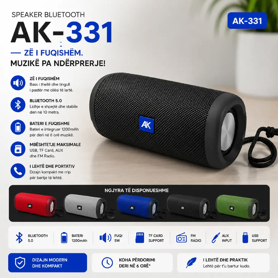 speaker bluetooth ak-331