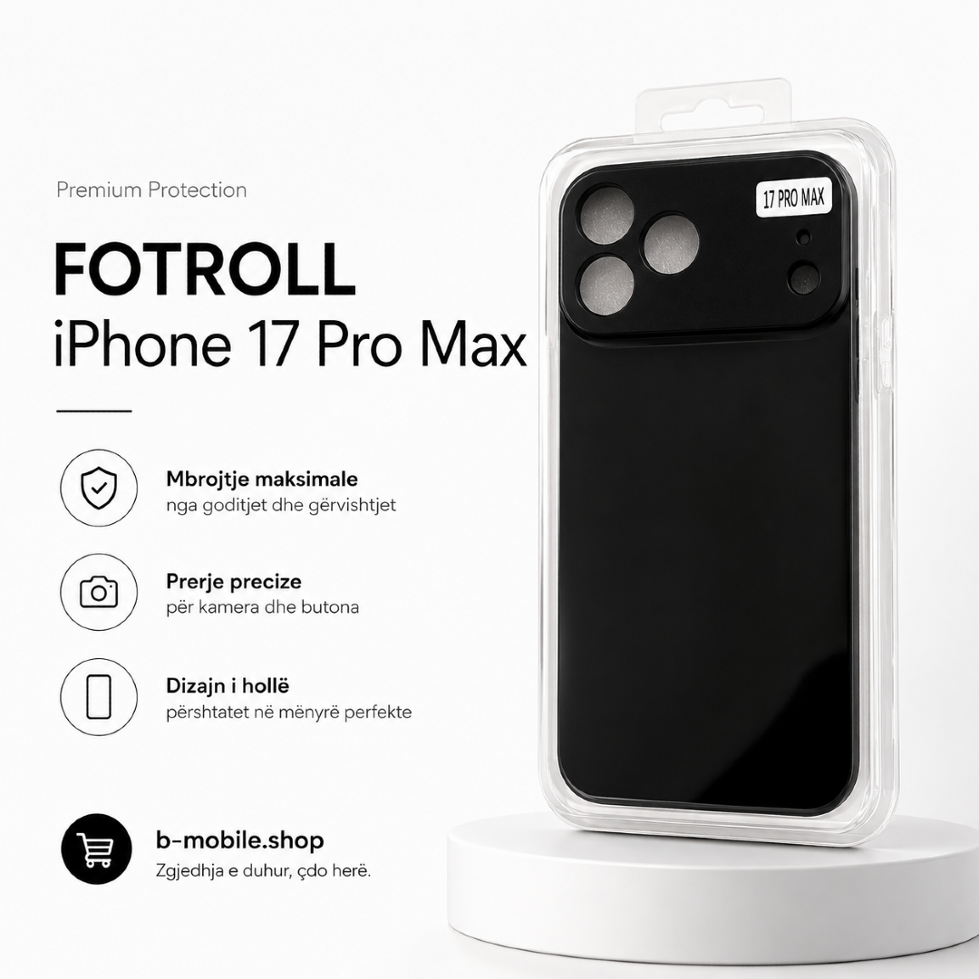 case iPhone 17 pro max black