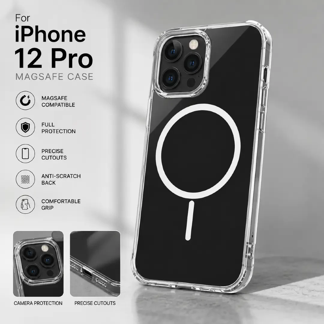 case 12 pro black mgasafe