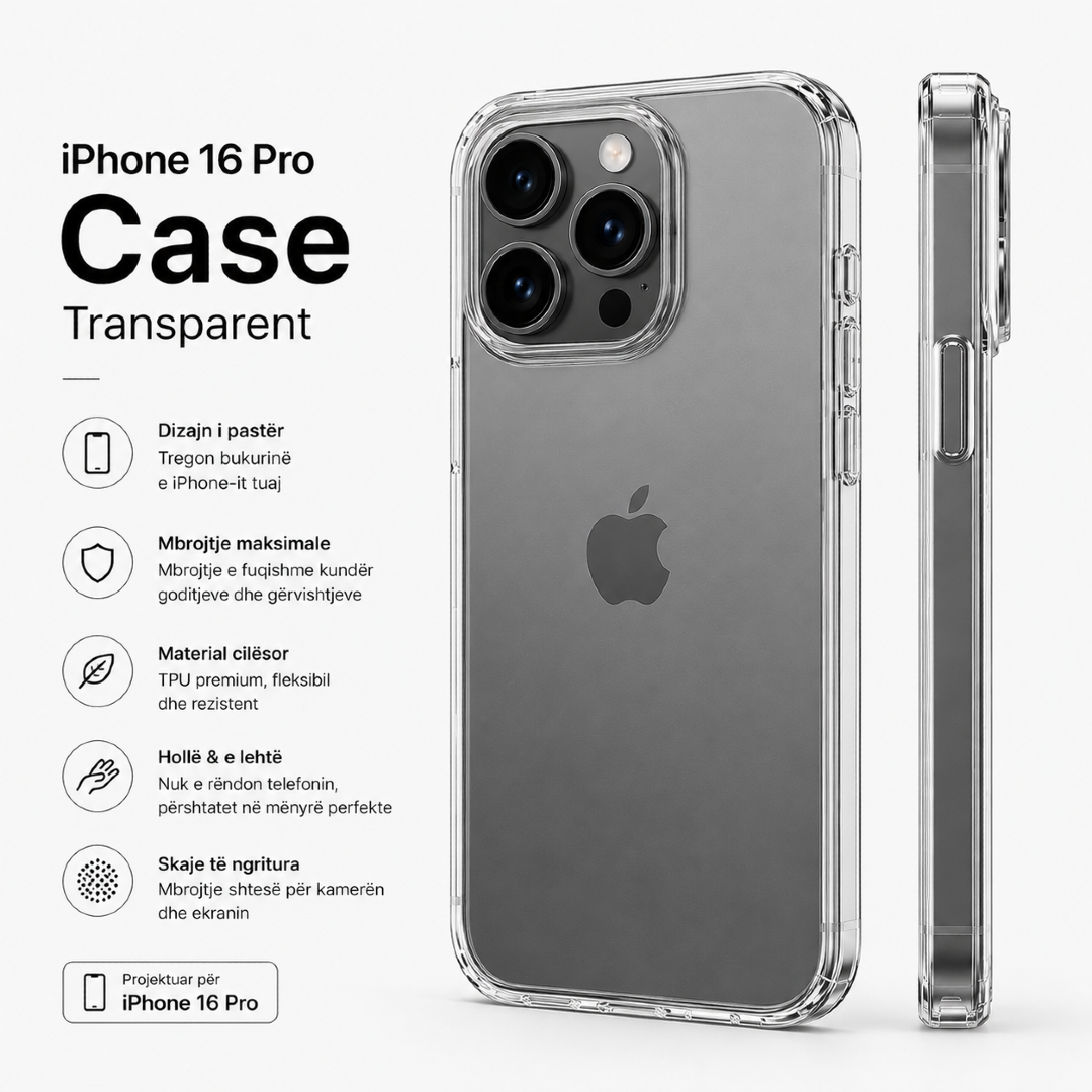 Case 16 Pro Transparent