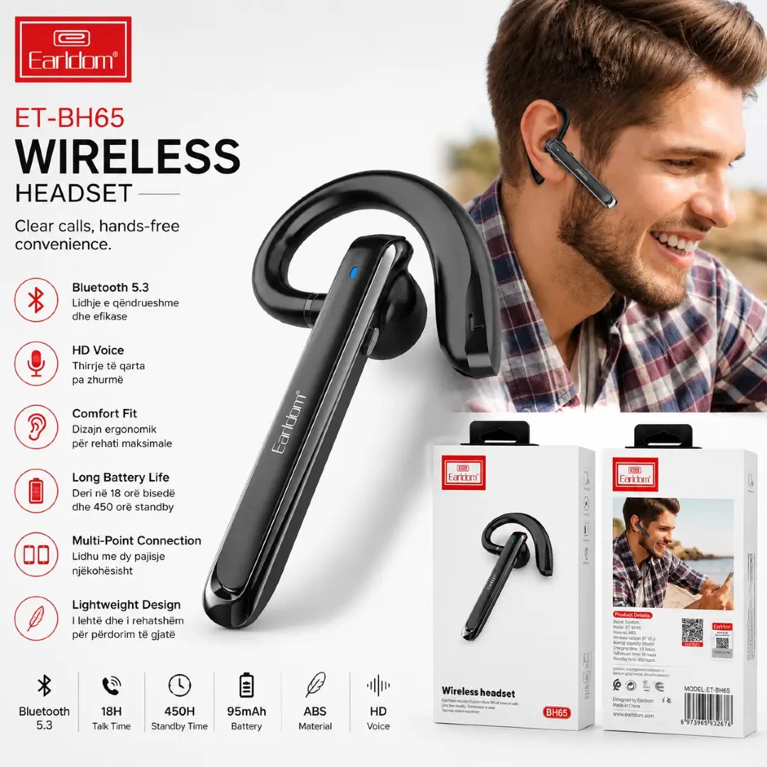 Headphone ET-BH65 EARLDOM