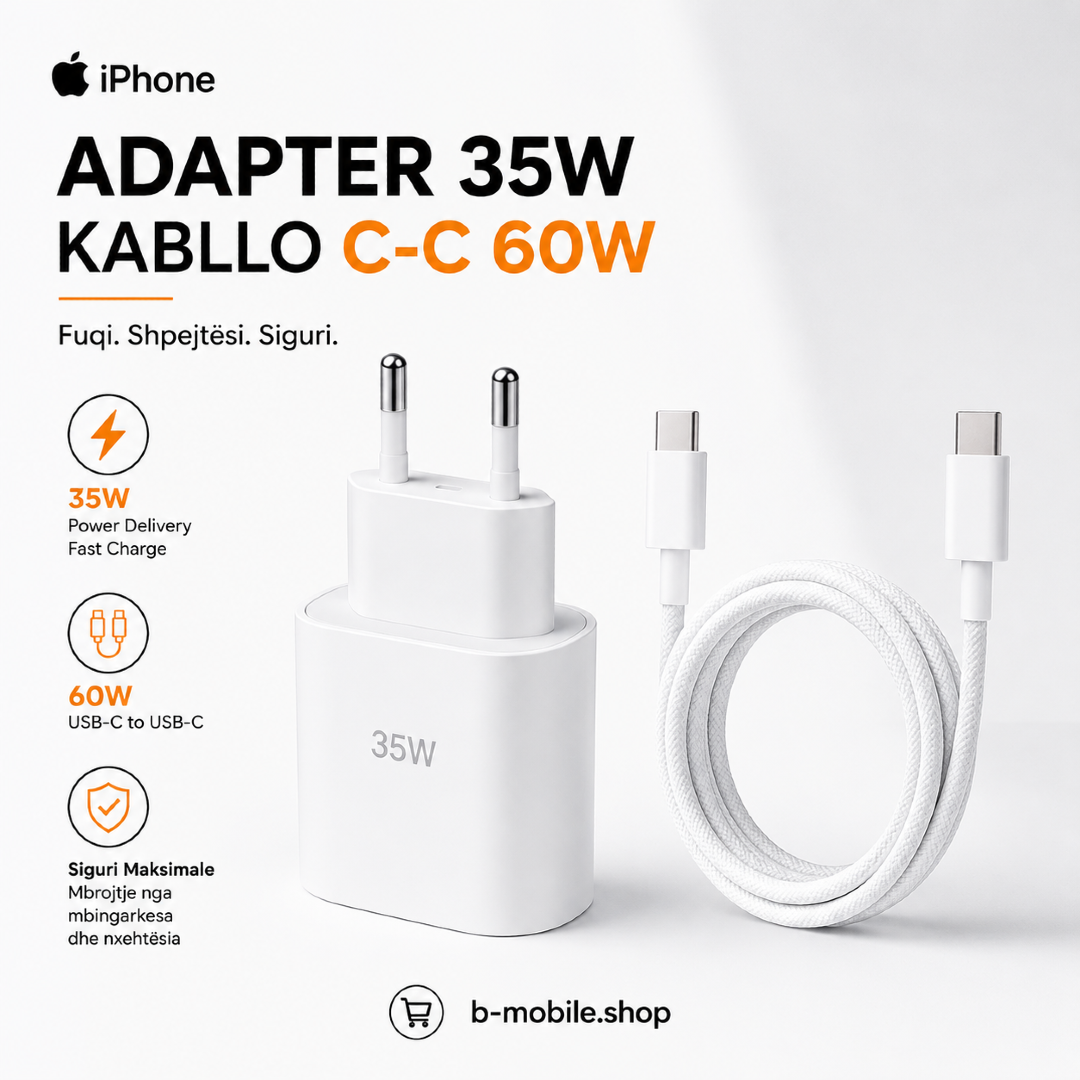 adapter 35w/kabllo c-c 60w iPhone