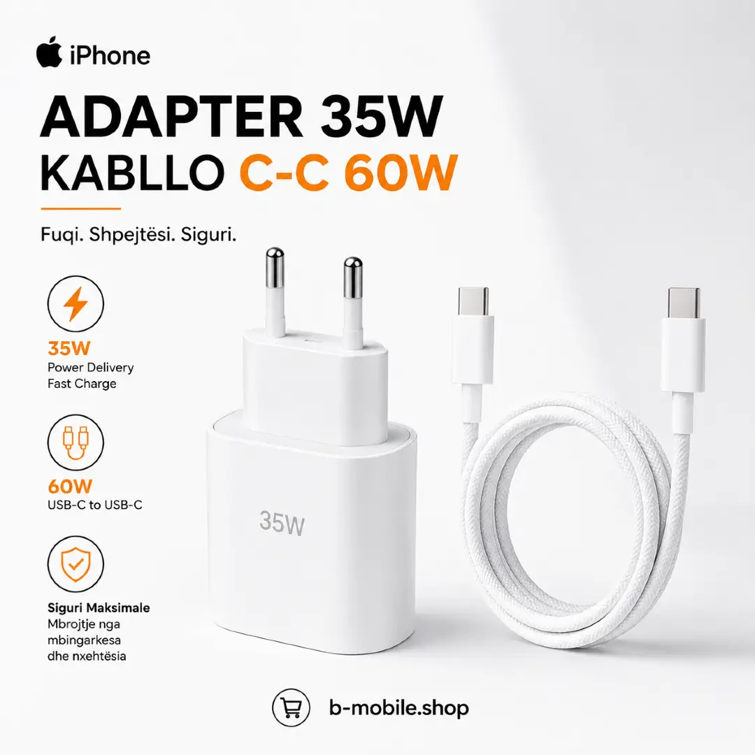 adapter 35w/kabllo c-c 60w iPhone