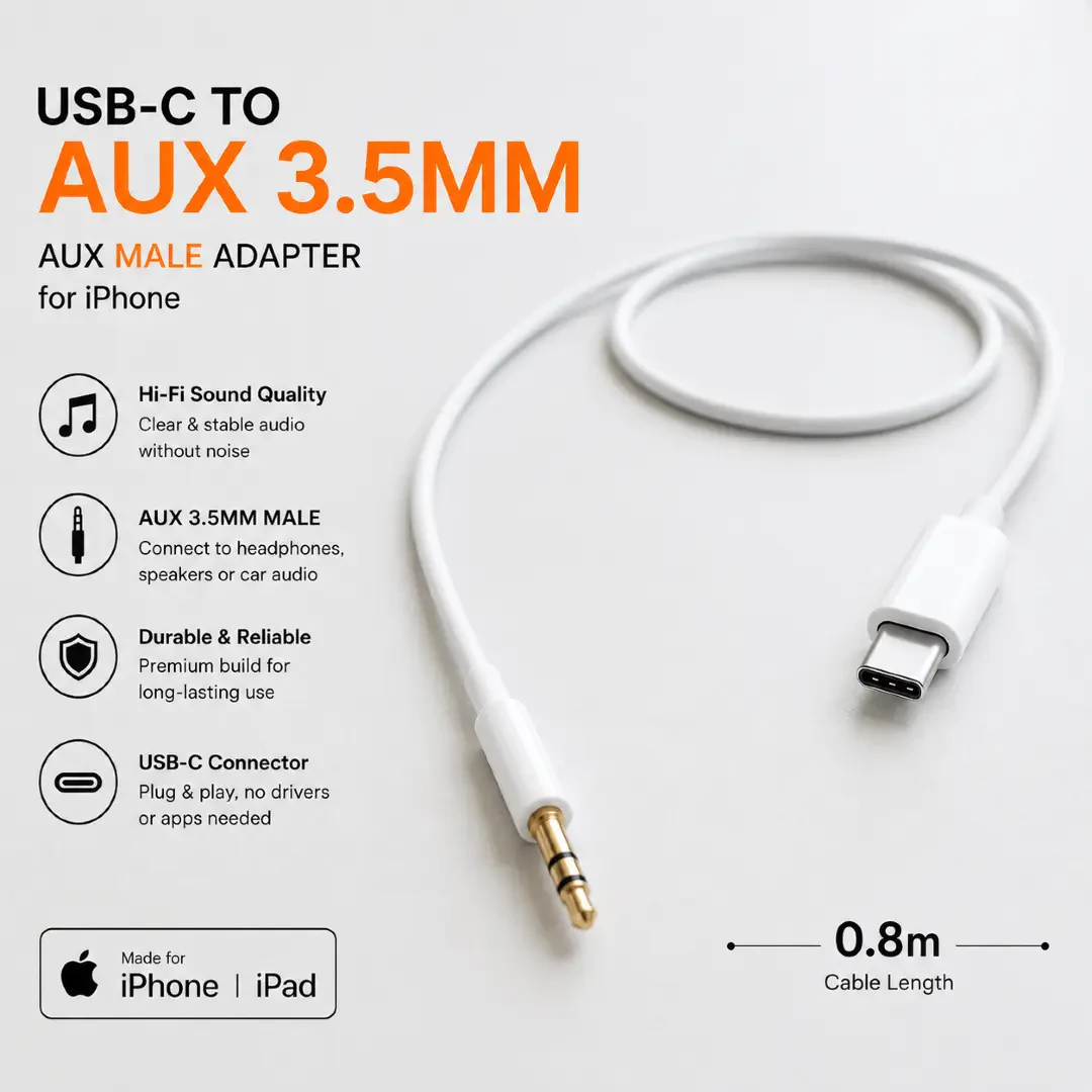 usb-c to aux 3.5mm