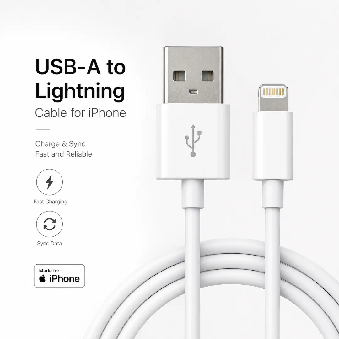 kabllo usb-a to lightning iPhone