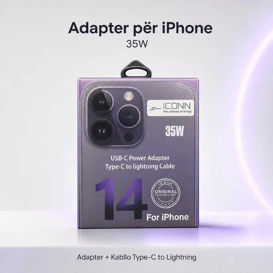 Adapter 35W/kabllo c-lightning ICONN CC447