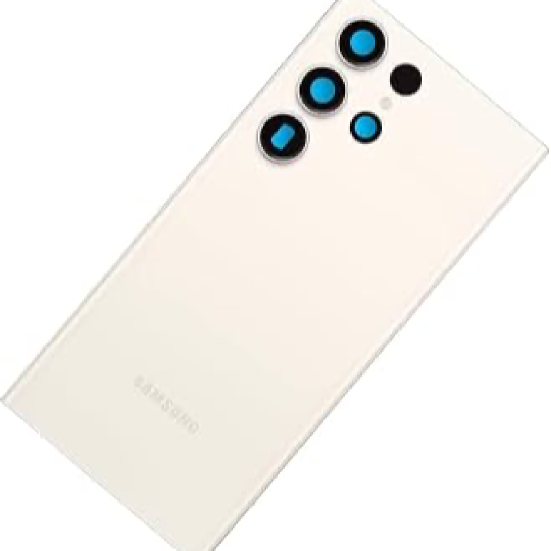 Back Glass S23 Ultra White